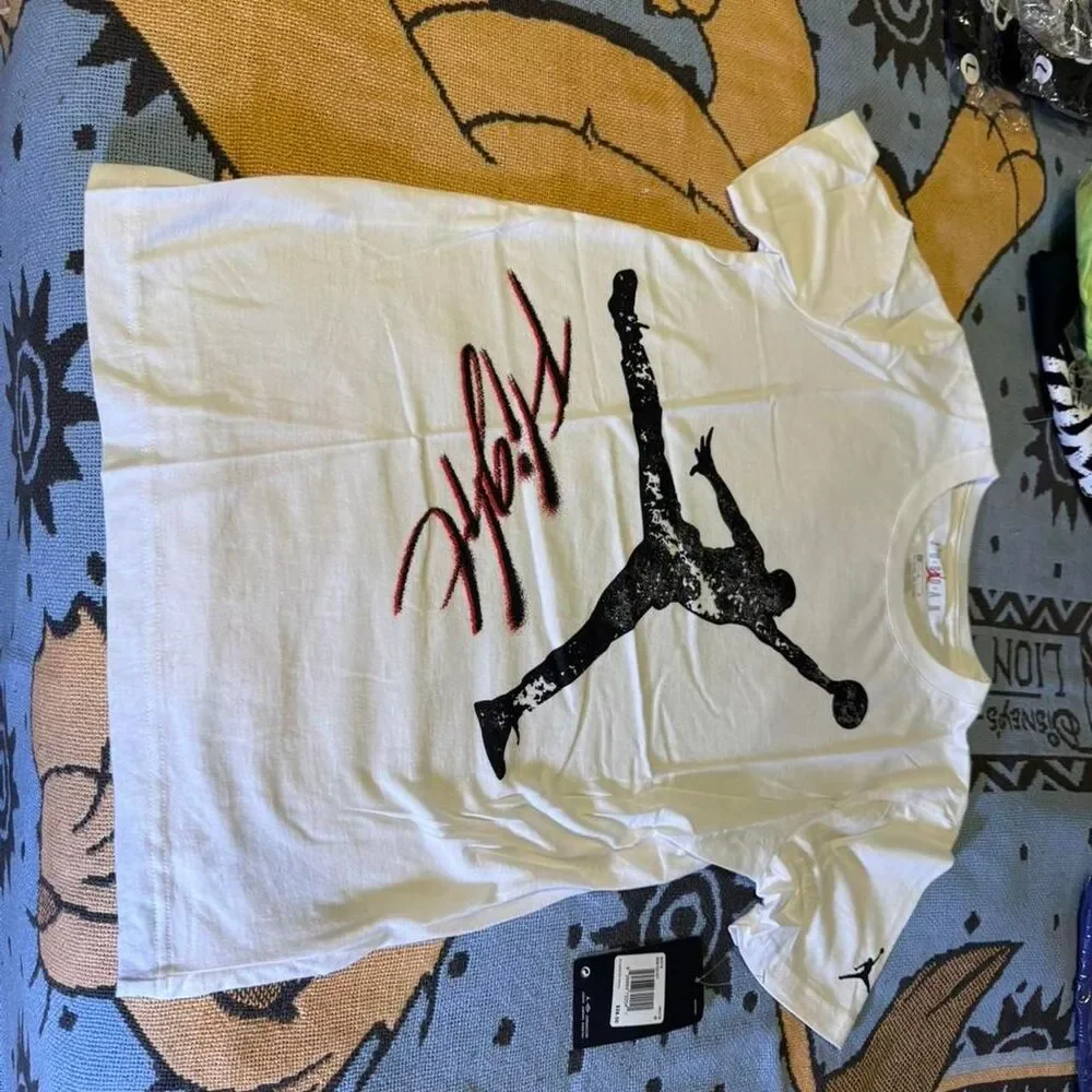 Jordan Men's White T-shirt